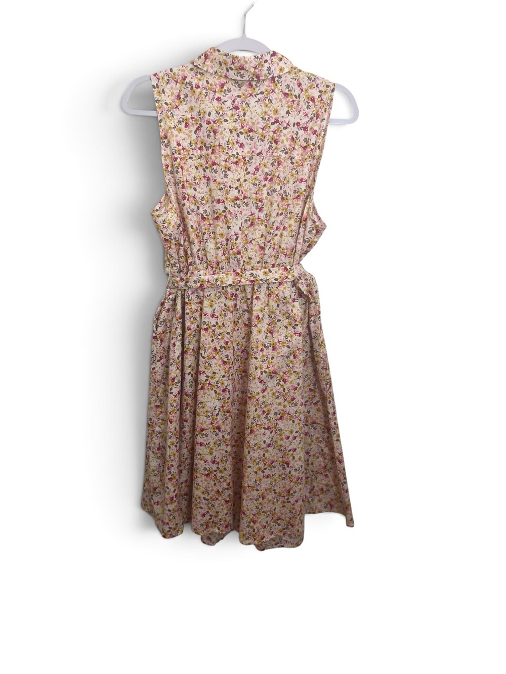 Torrid NWT Size 0 Sleeveless Floral Collared Shirt Dress – Sunshine Ditsy Print - Picture 4 of 5